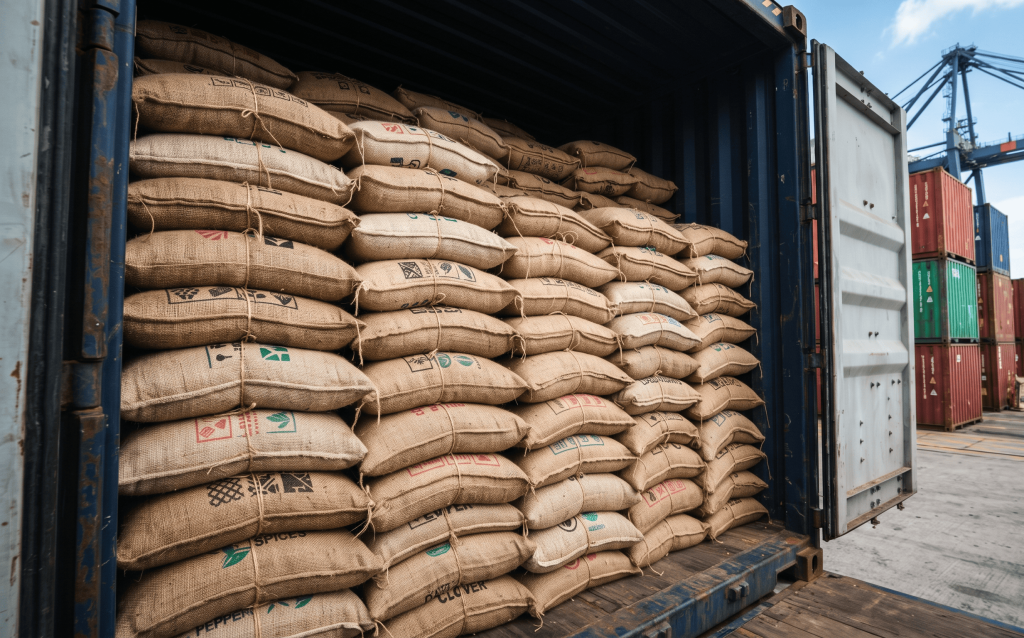 Bulk kasuri methi prepared for global export