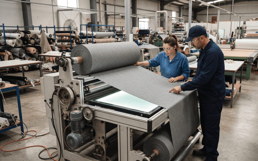 Fabric inspection for garments before apparel manufacturing starts