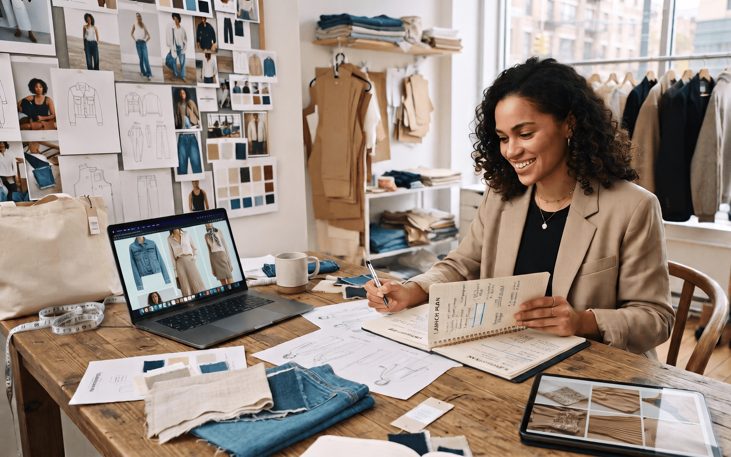 Entrepreneur planning to launch a clothing brand without owning a factory using private label manufacturing