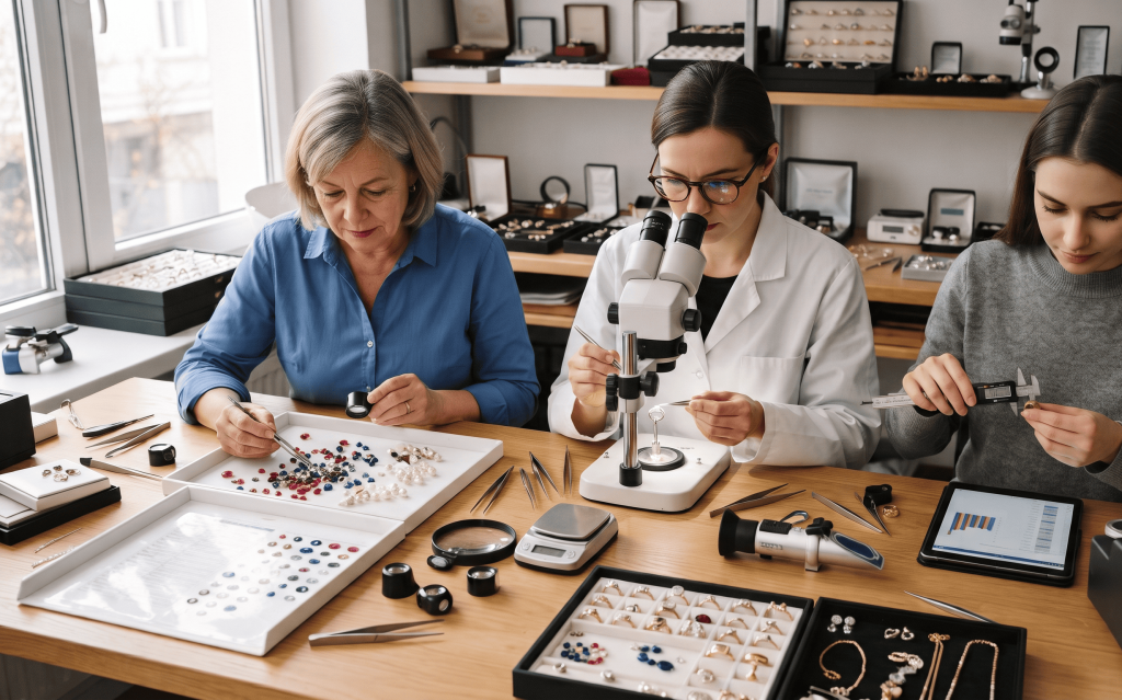 VERTEX jewelry sourcing and quality control process for international retailers and distributors