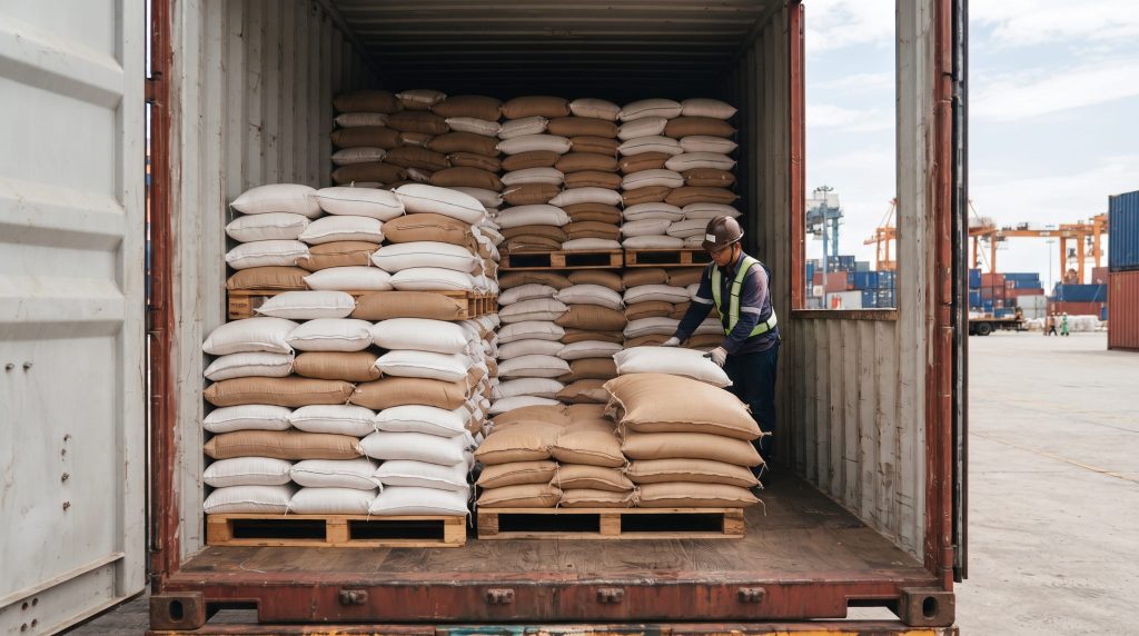 Export packaging ready for international shipment