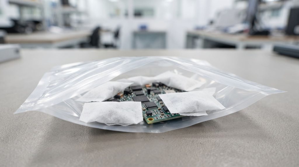 PE moisture barrier liner protecting polymer resin during international transit