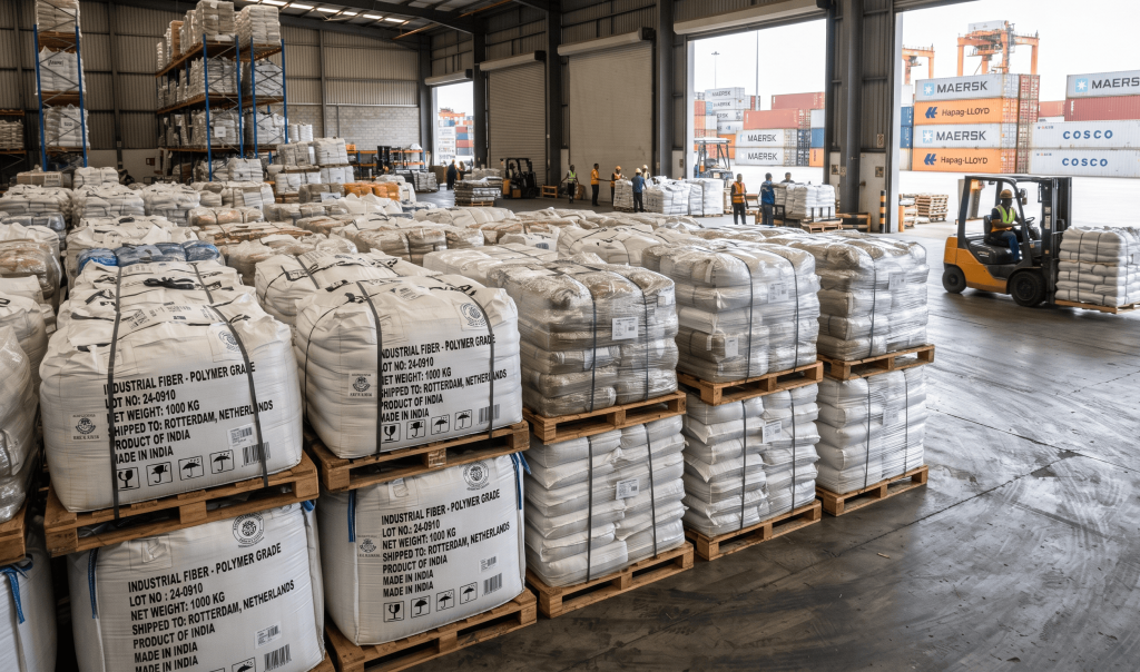 Export shipment for international buyers